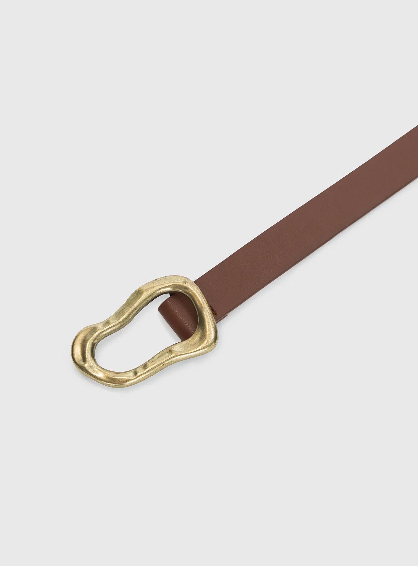 Leto Belt Brown Gold