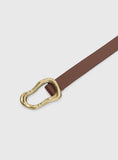 Leto Belt Brown Gold