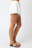 Nantucket White Eyelet Shorts