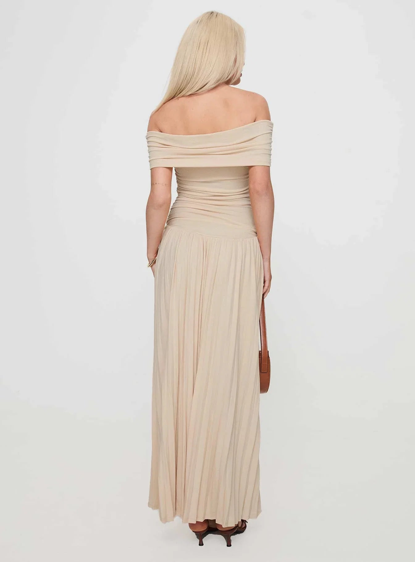 Field Of Dreams Maxi Dress Oatmeal