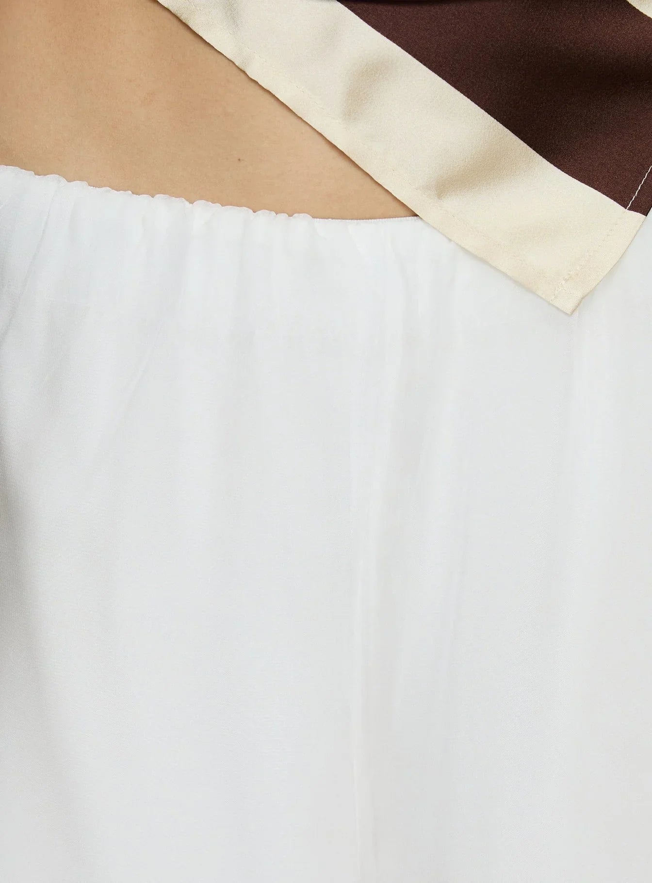 Mirosa Balloon Leg Pants White