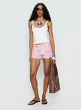 Cowabunga Micro Shorts Pink Floral