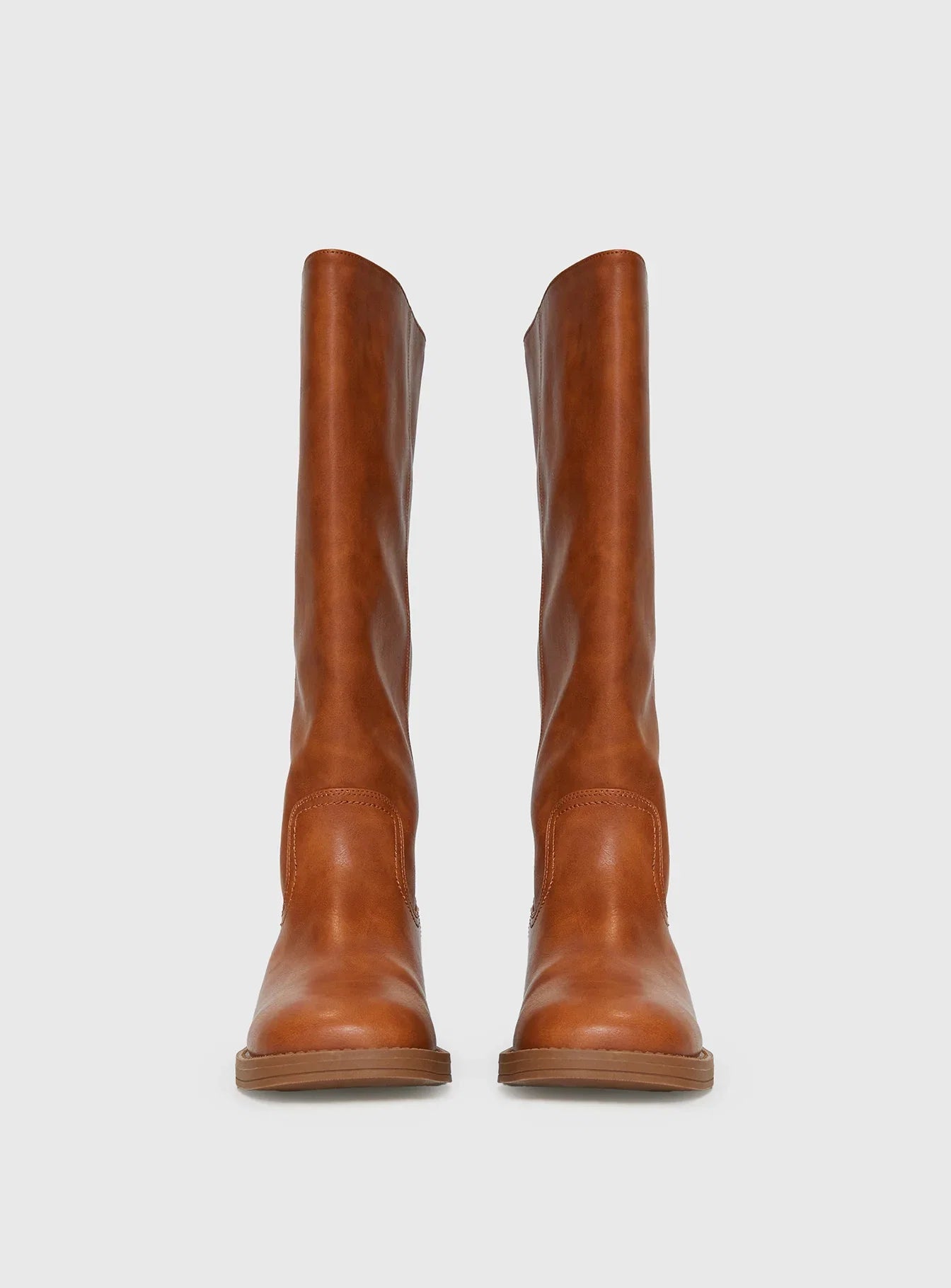 Madisson Knee High Boots Brown