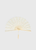 Bossa Nova Lace Fan Beige