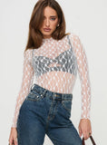 Liedman Long Sleeve Bodysuit White
