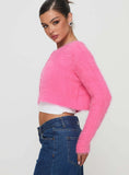 Just A Girl Cardigan Pink