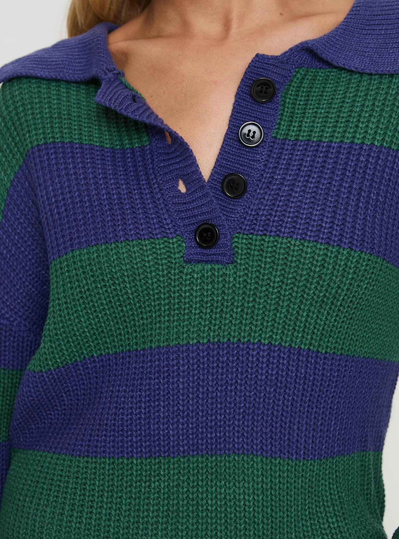 Olivah Jumper Blue Green