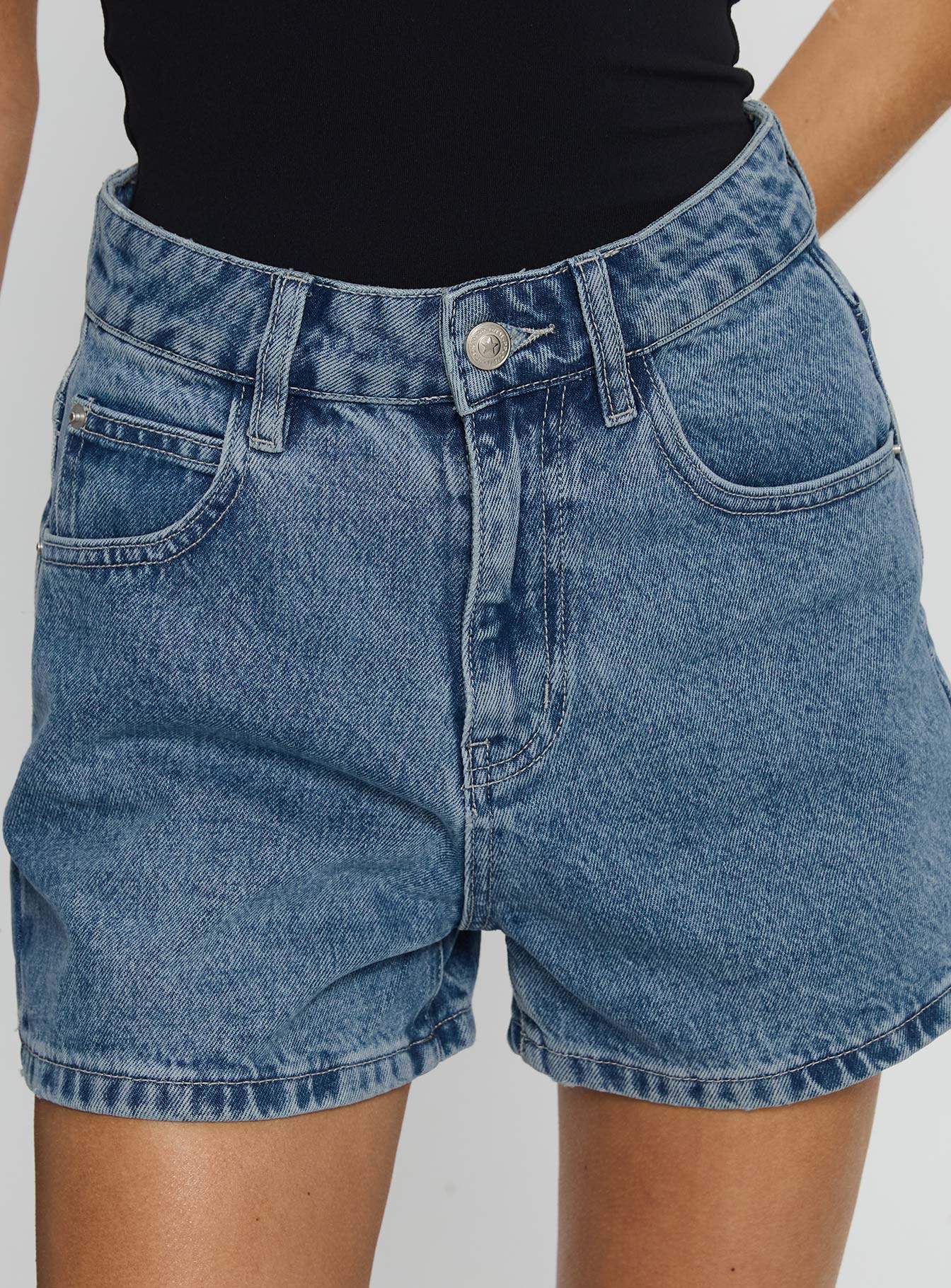 Tropicana Shorts Denim Petite