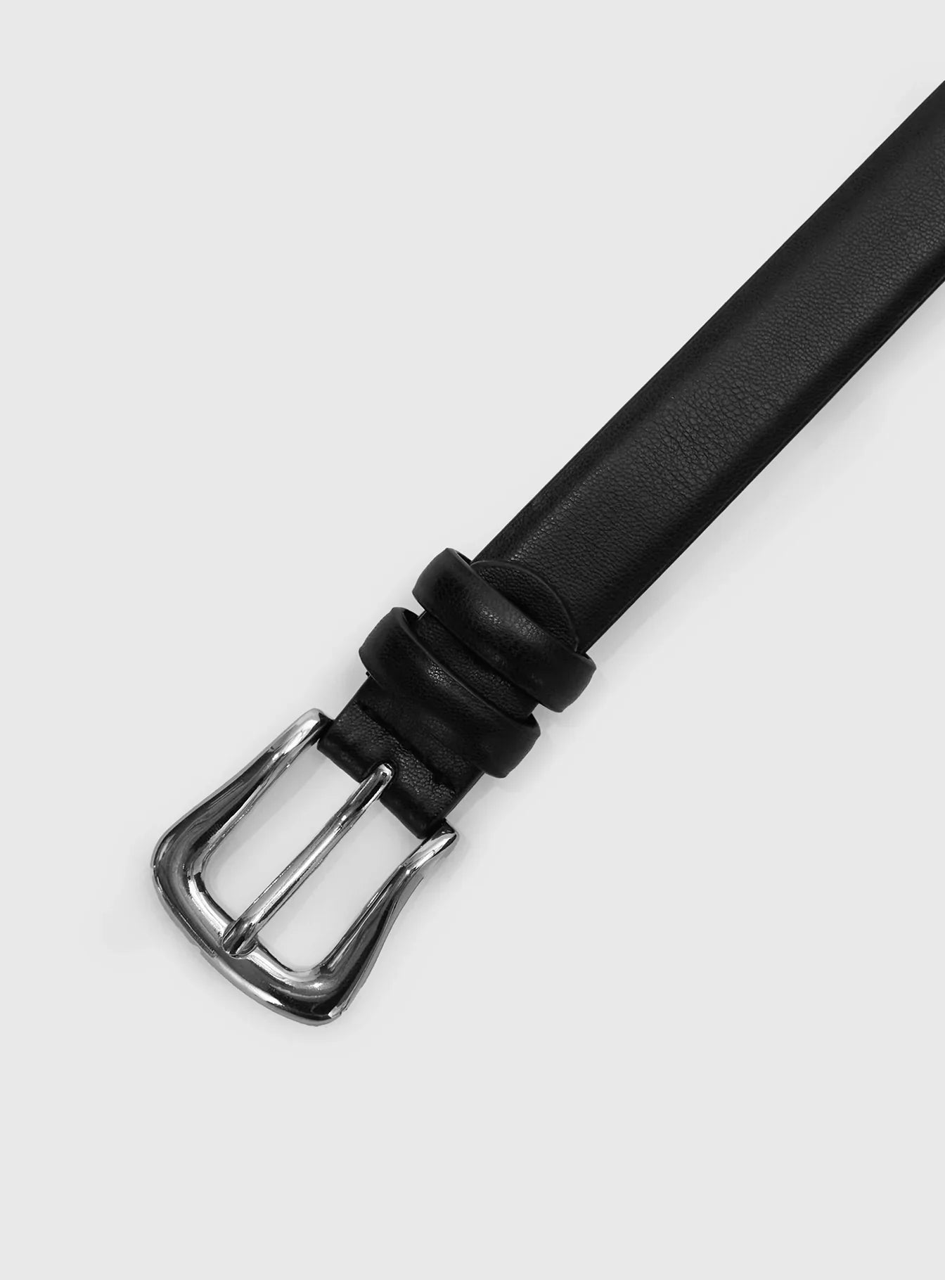 Rowland Belt Black Silver