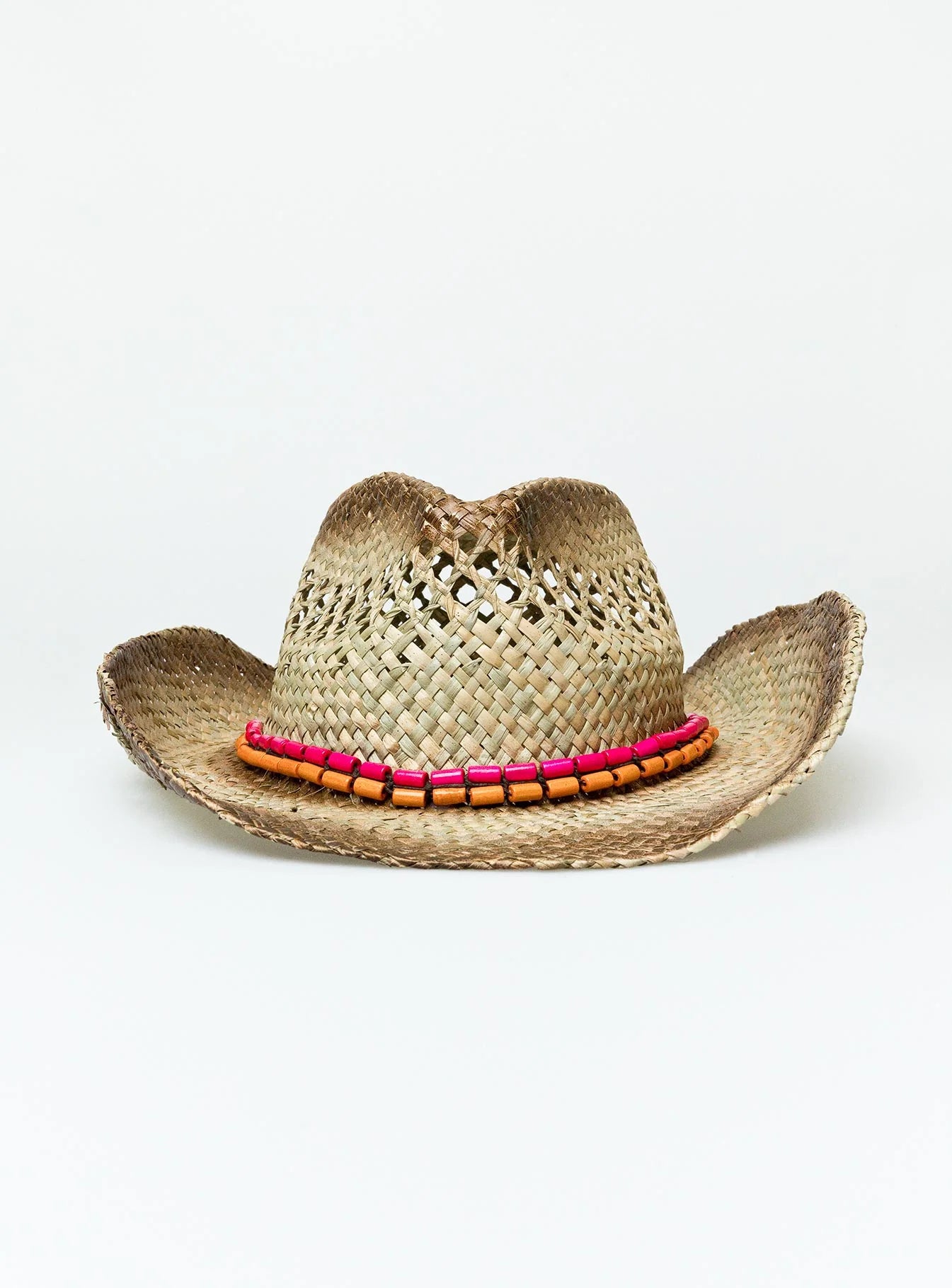 Hayward Cowboy Hat Brown Pink