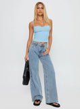 Evanda Top Light Blue