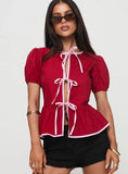 Ryota Blouse Red pink