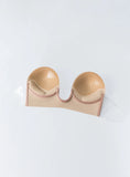 U Shape Backless Bra Beige