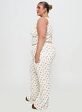 Sleepytea Pointelle Sleep Pant Multi Curve