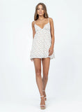 Koko Mini Dress White Floral