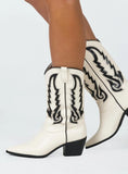 Billini Norva Boots Bone Black