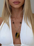 Jazz Club Necklace Gold