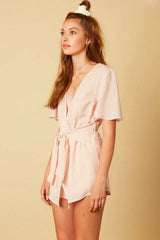 Falling For You Blush Romper