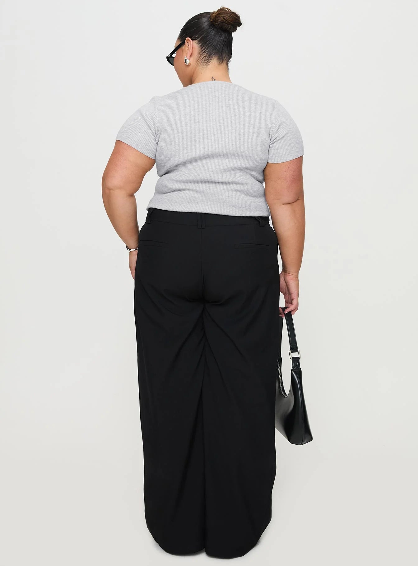 Sallon Low Rise Pants Black