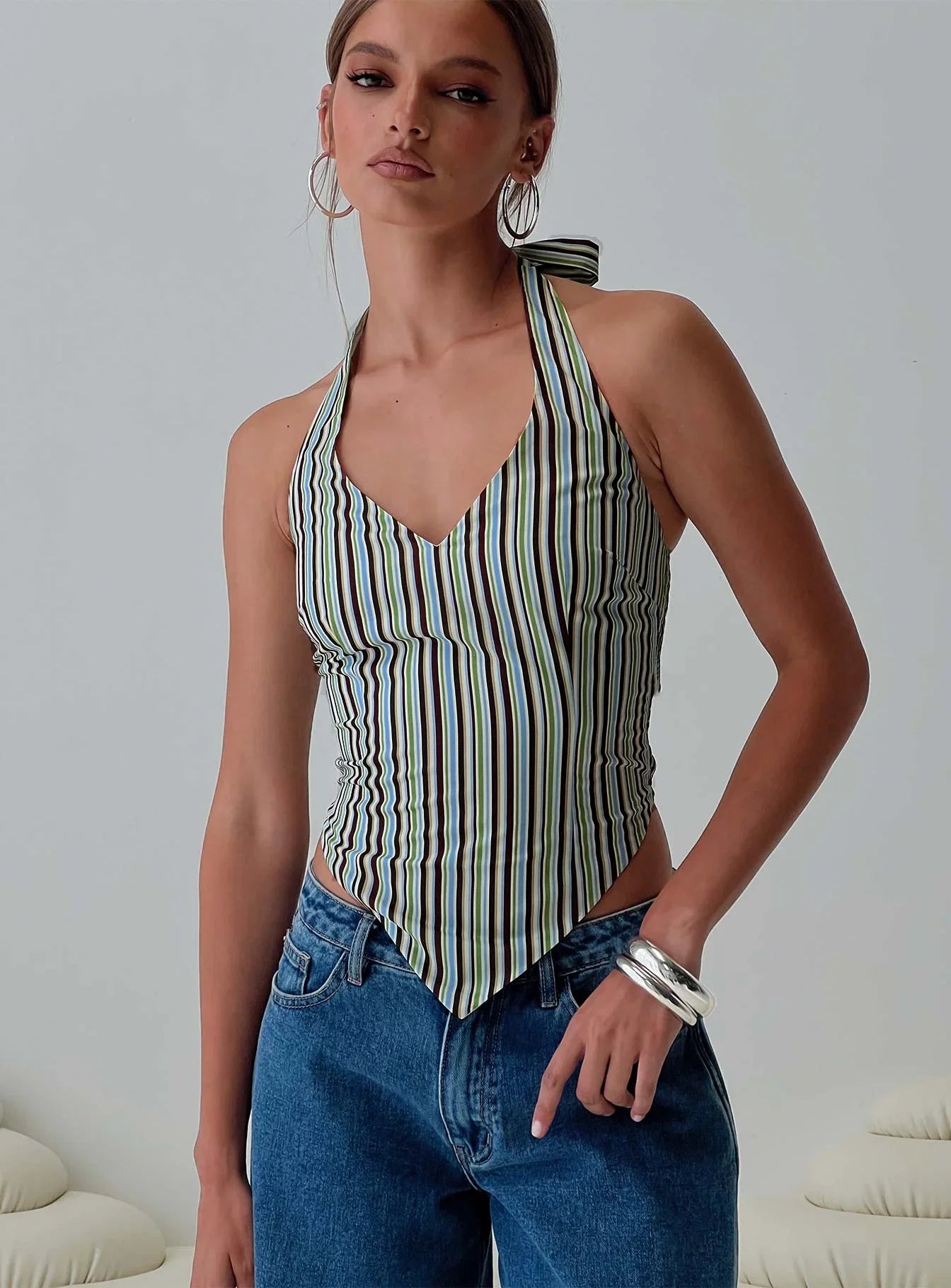 High Gear Halter Top Multi