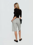 Kether Longline Basketball Studs Short Grey Marle