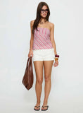 Electric Night Shorts White