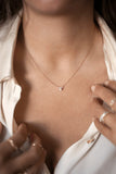 Ettika Pearl and Crystal 18K Gold Plated Pendant Necklace