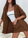 Caraliia Shirt Brown