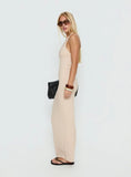 Sakiri Halter Maxi Dress Cream