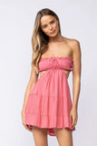 Rachel Rose Strapless Mini Dress