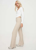 Montana Knit Pants Cream
