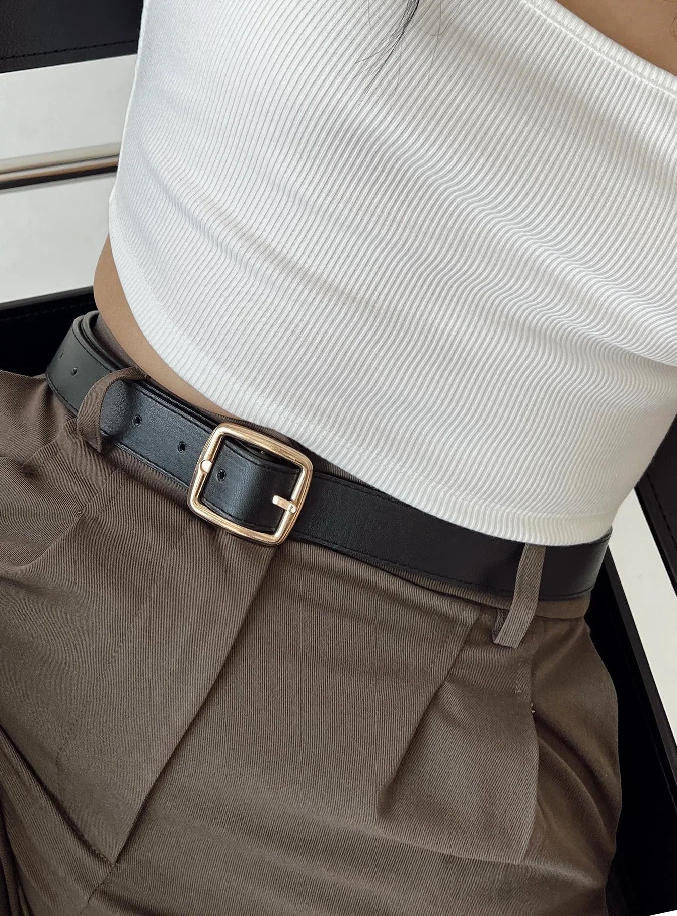 Chapman Belt Black Gold
