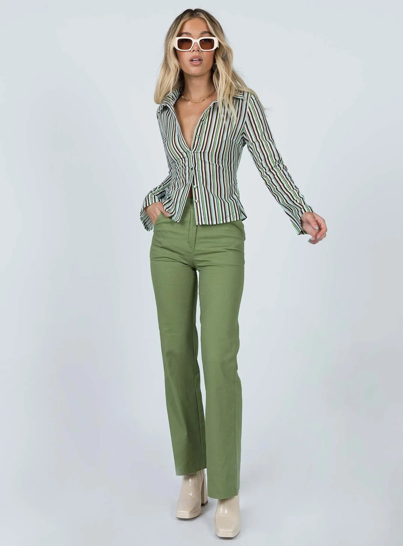 Anni Stripe Shirt Multi