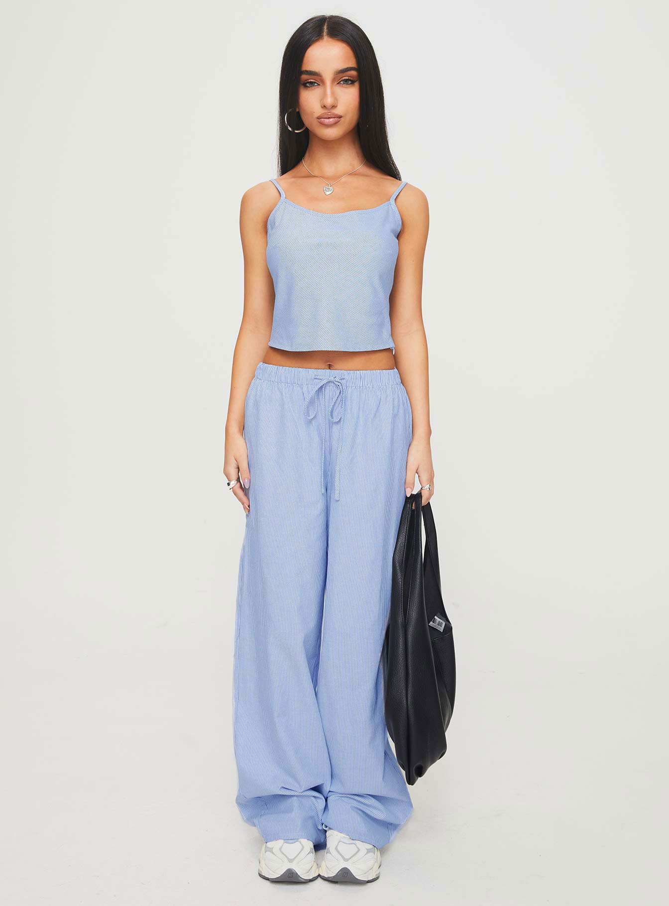Paigey Set Blue White
