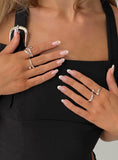 Magnetism Ring Pack Silver