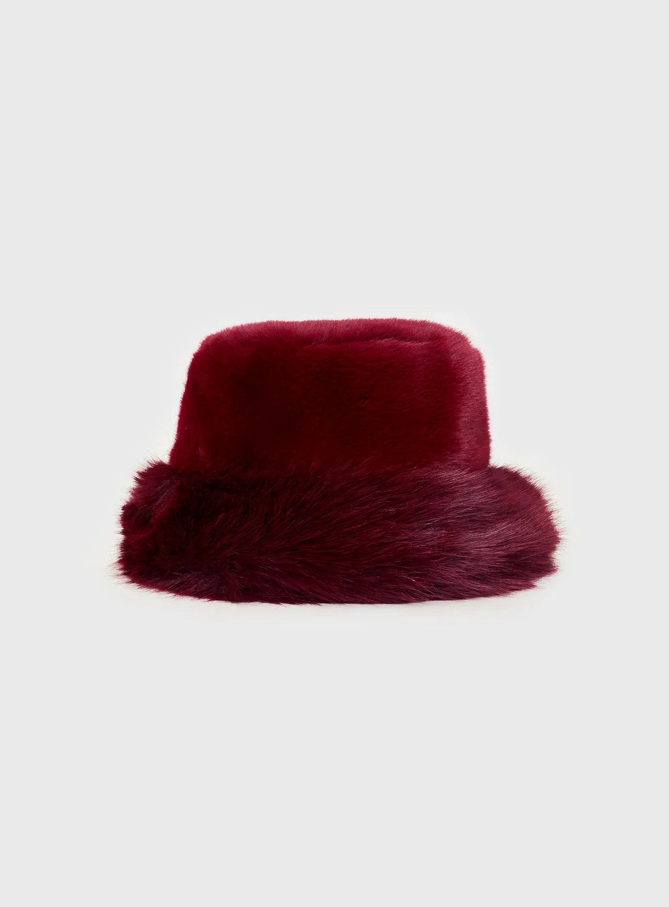 Avaah Fluffy Hat Red
