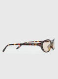 Daydream Baby Oval Sunglasses Brown Tort