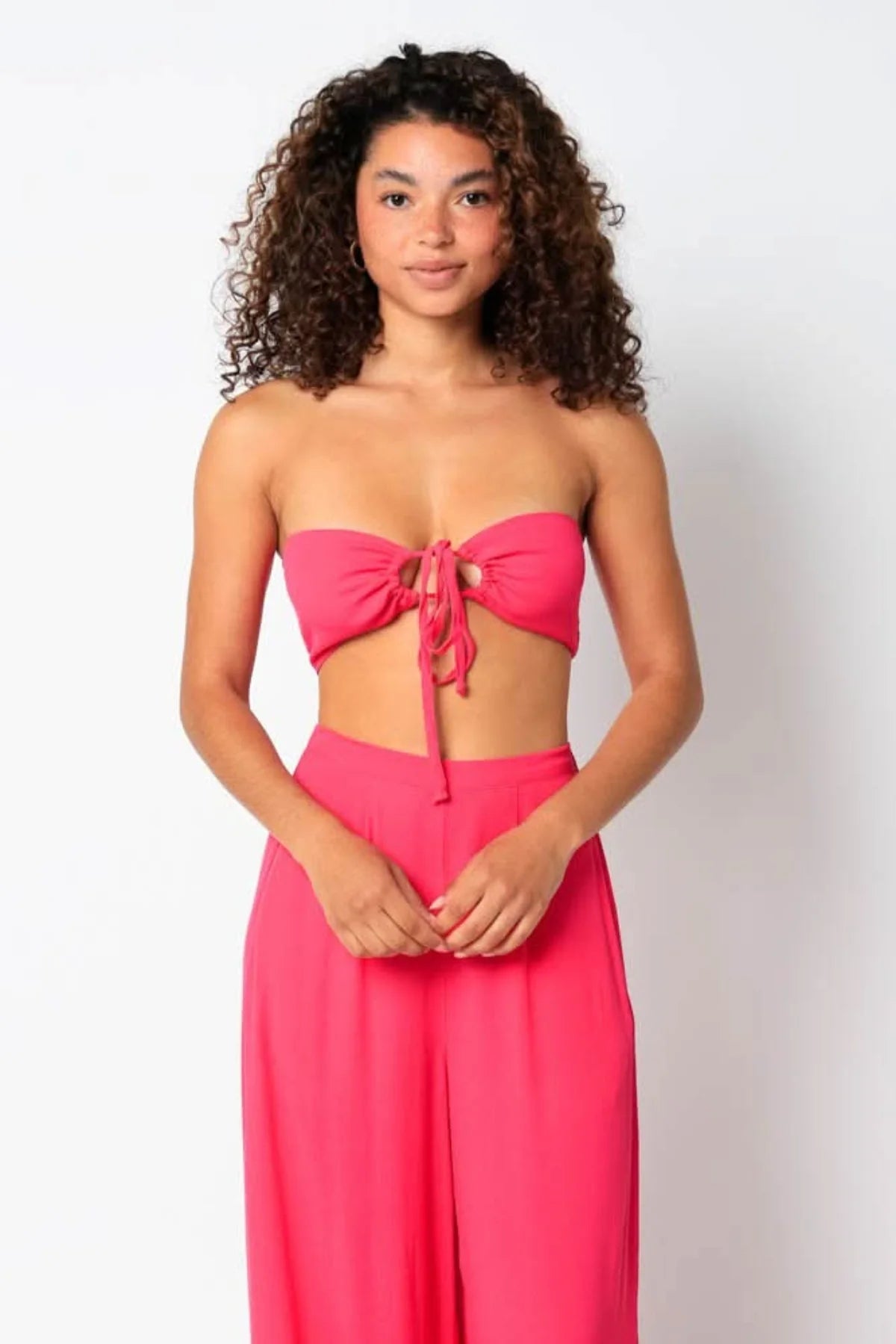 Fira Fuchsia Two Piece Jumpsuit
