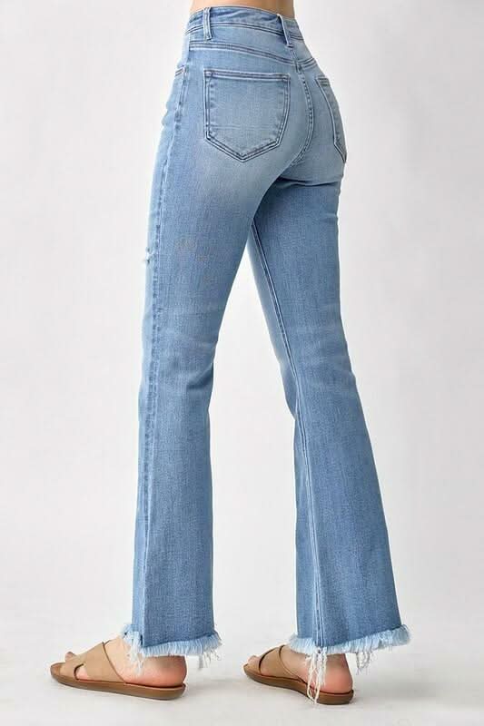 Walk Away Vintage Wash Flare Jeans