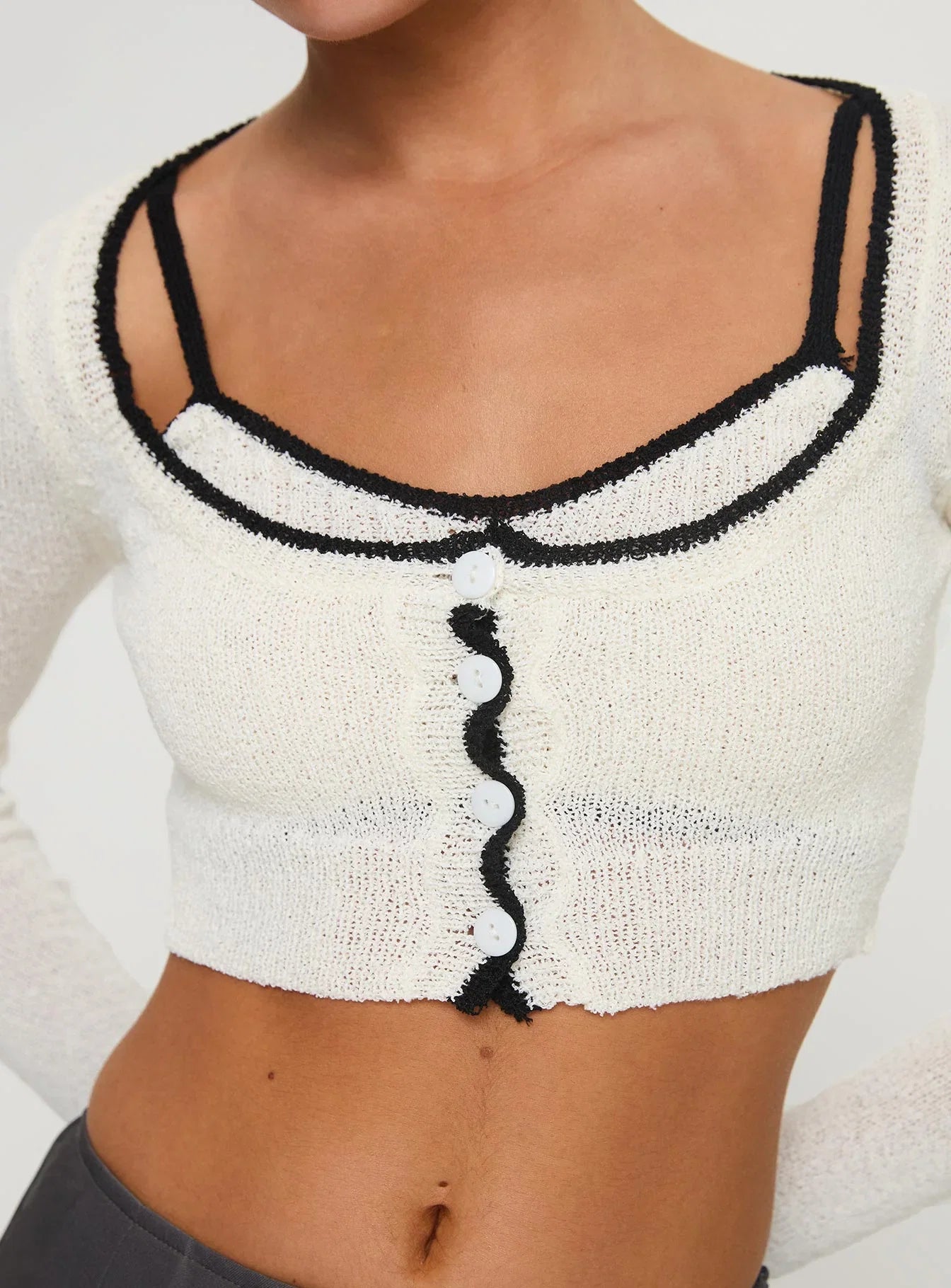 Chacklie Two piece Top Cream