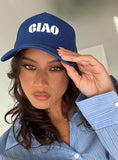 Ciao Trucker Hat Blue White