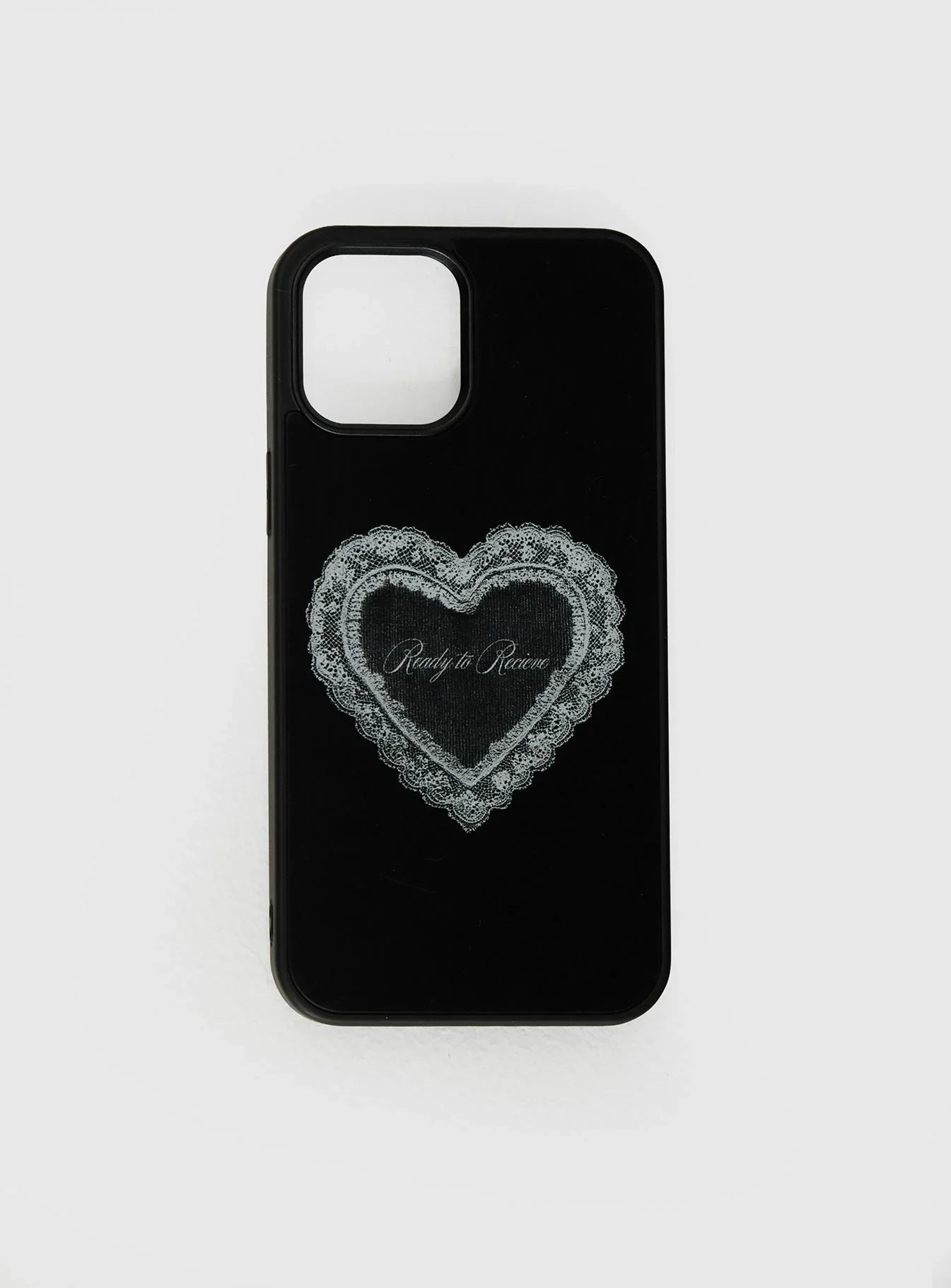 Ready To Receive iPhone Case Black