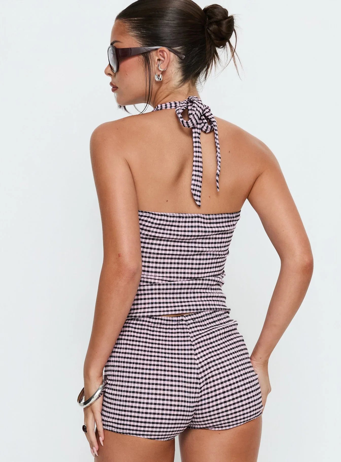 Feijoa Knit Halter Top Multi