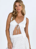 Vaccaro Top White