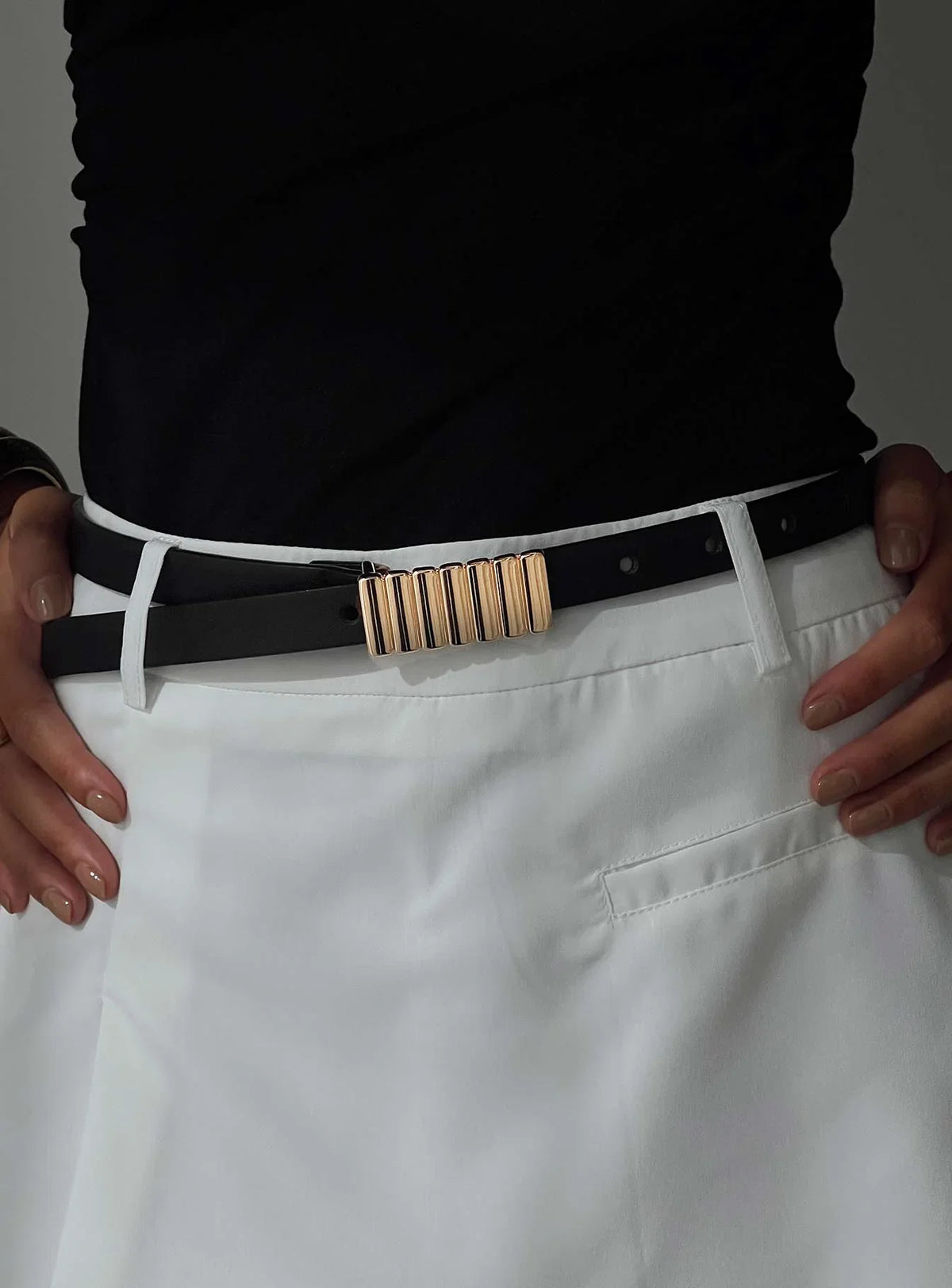 Jacques Belt Black Gold
