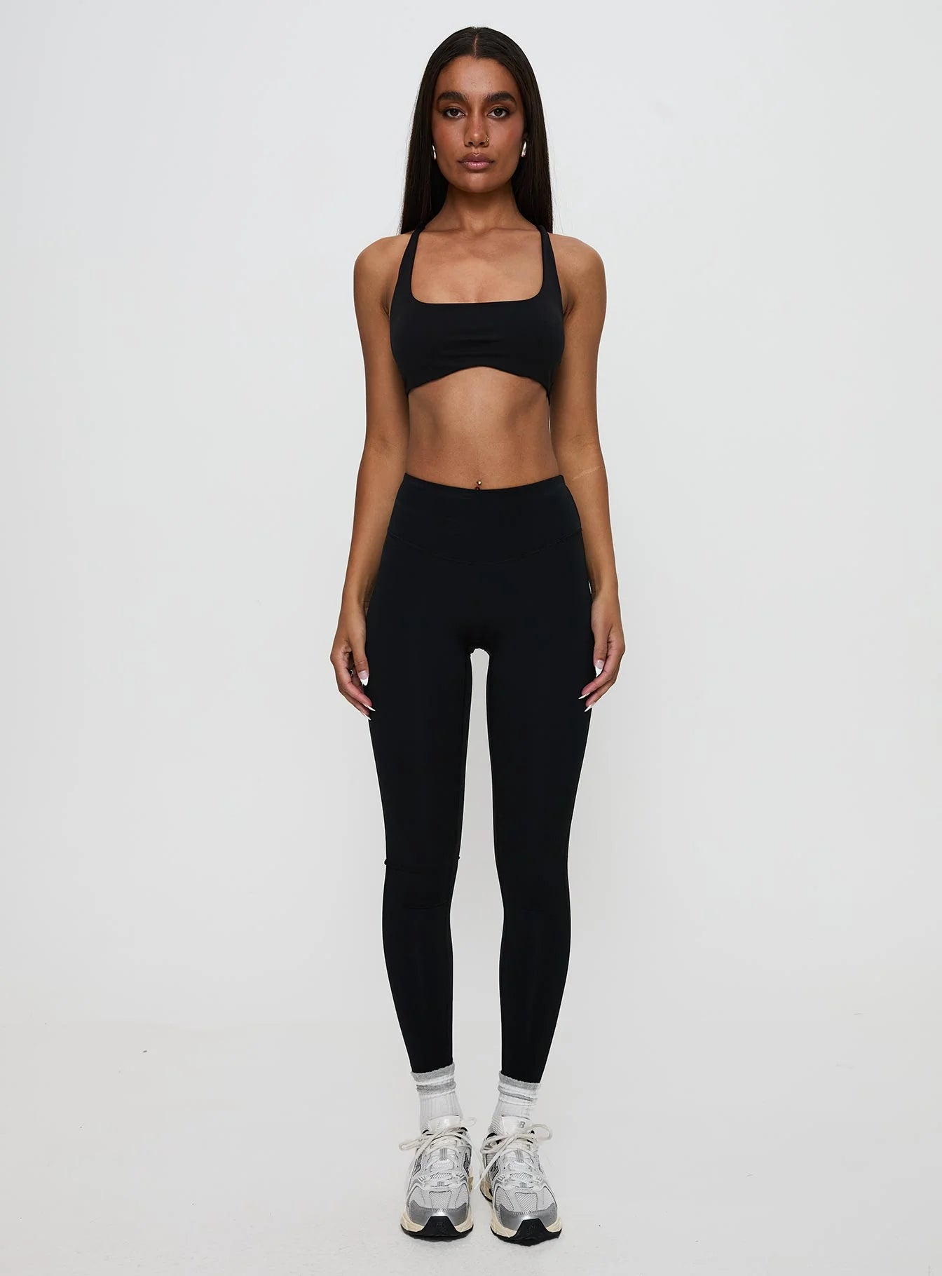 Dellah Ruched Back Leggings Black