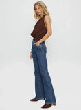 Magic Mirror Mid Rise Bootleg Jeans Mid Blue Wash
