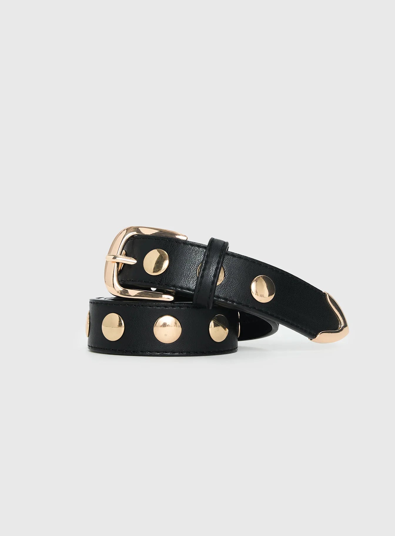 Projecting Belt Black Gold