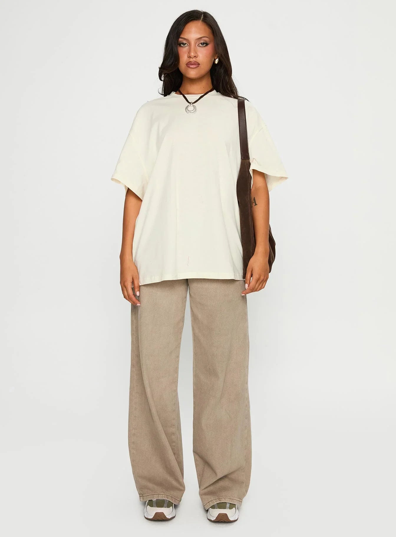 Whats In My Bag Graphic Tee Cream Multi