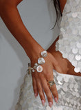 Amplitude Shell look Bracelet Gold